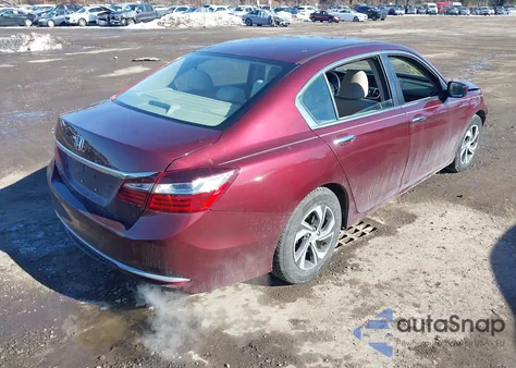 2016 Honda Accord Lx z USA, uszkodzony, nr VIN 1HGCR2F31GA039461